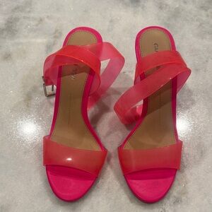 Gianni Bini Pink Heeled Sandals